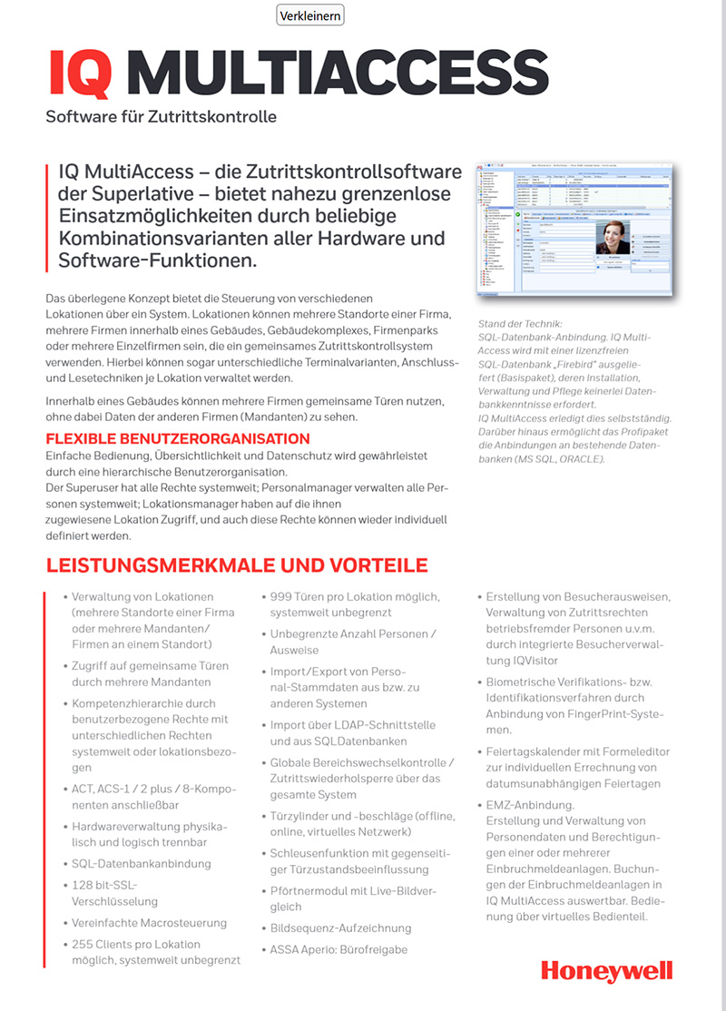 IQMultiaccess1 Flyer